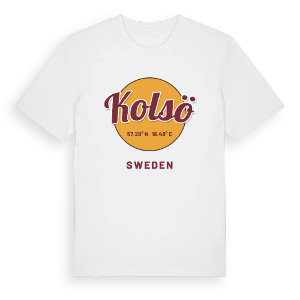 Kolsö cirkel t-shirt – ekologisk bomull t-shirt från Pinshirt