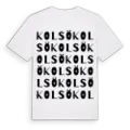 Kolsö ordlek t-shirt