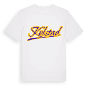 Kolstad baseball t-shirt – ekologisk bomull t-shirt från Pinshirt