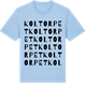 Blue Soul t-shirt med Koltorpet ordlek t-shirt