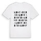 Komfarbråna ordlek t-shirt