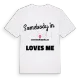 Någon i Kopparbäcksfällan älskar mig t-shirt