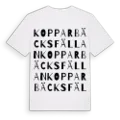 Kopparbäcksfällan ordlek t-shirt