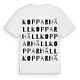 Kopparhäll ordlek t-shirt