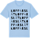 Blue Soul t-shirt med Kopparslät ordlek t-shirt