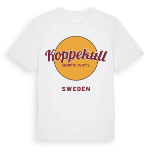 Koppekull cirkel t-shirt – ekologisk bomull t-shirt från Pinshirt