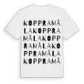 Koppramåla ordlek t-shirt