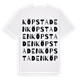 Köpstaden ordlek t-shirt