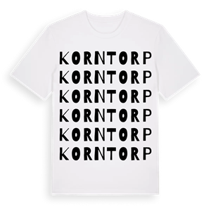 Korntorp ordlek t-shirt – ekologisk bomull t-shirt från Pinshirt