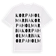 Korpaholmarna ordlek t-shirt