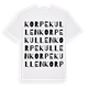 Korpekullen ordlek t-shirt