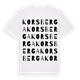 Korsberga ordlek t-shirt