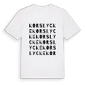 Korslycke ordlek t-shirt