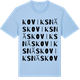 Blue Soul t-shirt med Koviksnäs ordlek t-shirt
