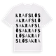 Krafslösa ordlek t-shirt