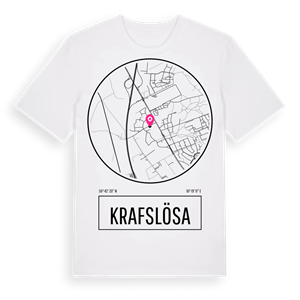 Krafslösa t-shirt – ekologisk bomull t-shirt från Pinshirt