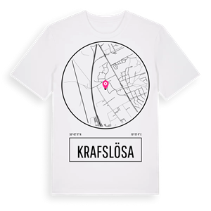 Krafslösa t-shirt – ekologisk bomull t-shirt från Pinshirt