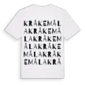 Kråkemåla ordlek t-shirt