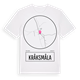 White t-shirt med Kråksmåla t-shirt