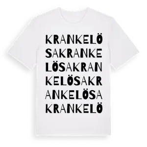 Krankelösa ordlek t-shirt – ekologisk bomull t-shirt från Pinshirt