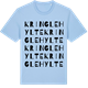 Blue Soul t-shirt med Kringlehylte ordlek t-shirt