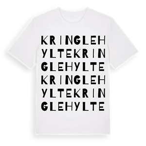 Kringlehylte ordlek t-shirt – ekologisk bomull t-shirt från Pinshirt