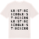Vintage White t-shirt med Kristineberg ordlek t-shirt