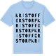 Blue Soul t-shirt med Kristofferstorp ordlek t-shirt