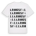 Krogsfall ordlek t-shirt