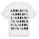 Kroksmåla ordlek t-shirt