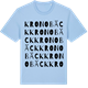 Blue Soul t-shirt med Kronobäck ordlek t-shirt