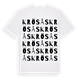 Krösås ordlek t-shirt