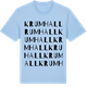 Blue Soul t-shirt med Krumhall ordlek t-shirt