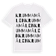Krummamålen ordlek t-shirt