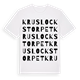 Kruslockstorpet ordlek t-shirt