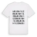 Krusmålen ordlek t-shirt