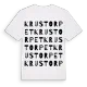 Krustorpet ordlek t-shirt