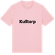 Pink Cotton t-shirt med Kulltorp fetstil t-shirt