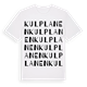 Kulplanen ordlek t-shirt