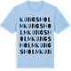 Blue Soul t-shirt med Kungsholm ordlek t-shirt