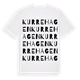 Kurrehagen ordlek t-shirt