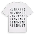 Kutnabben ordlek t-shirt