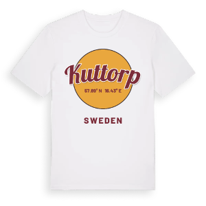 Kuttorp cirkel t-shirt – ekologisk bomull t-shirt från Pinshirt