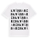 Kvännaren ordlek t-shirt