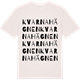Vintage White t-shirt med Kvarnahägnen ordlek t-shirt