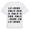 Kvarngrind ordlek t-shirt
