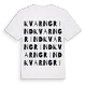 Kvarngrind ordlek t-shirt