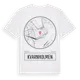 White t-shirt med Kvarnholmen t-shirt