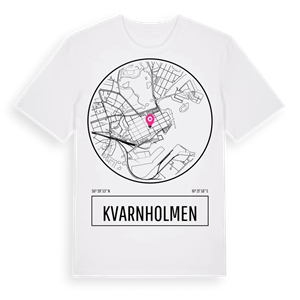 Kvarnholmen t-shirt – ekologisk bomull t-shirt från Pinshirt