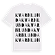 Kvarnlunda ordlek t-shirt